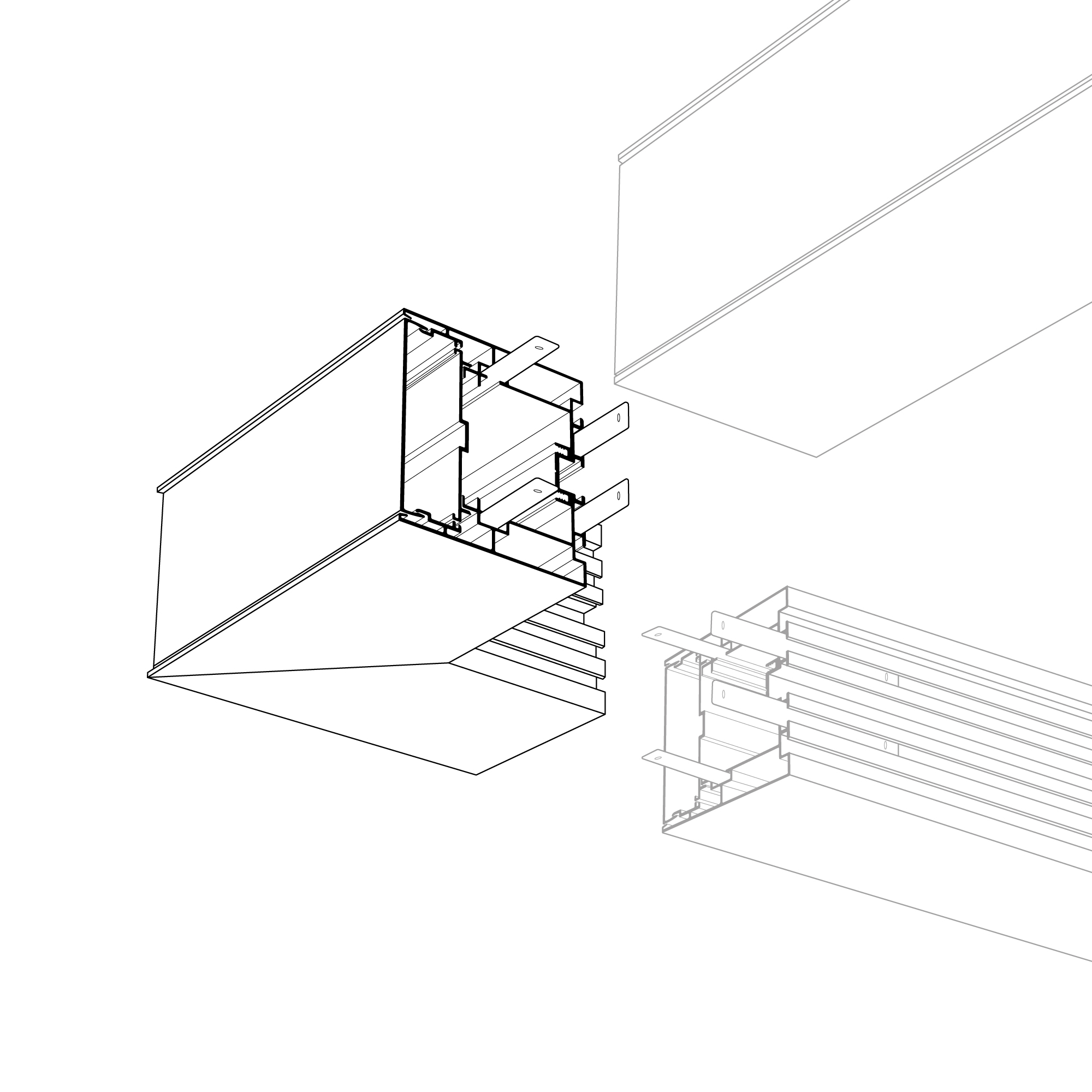 Угол S2-LINE-7977-L90W внешний