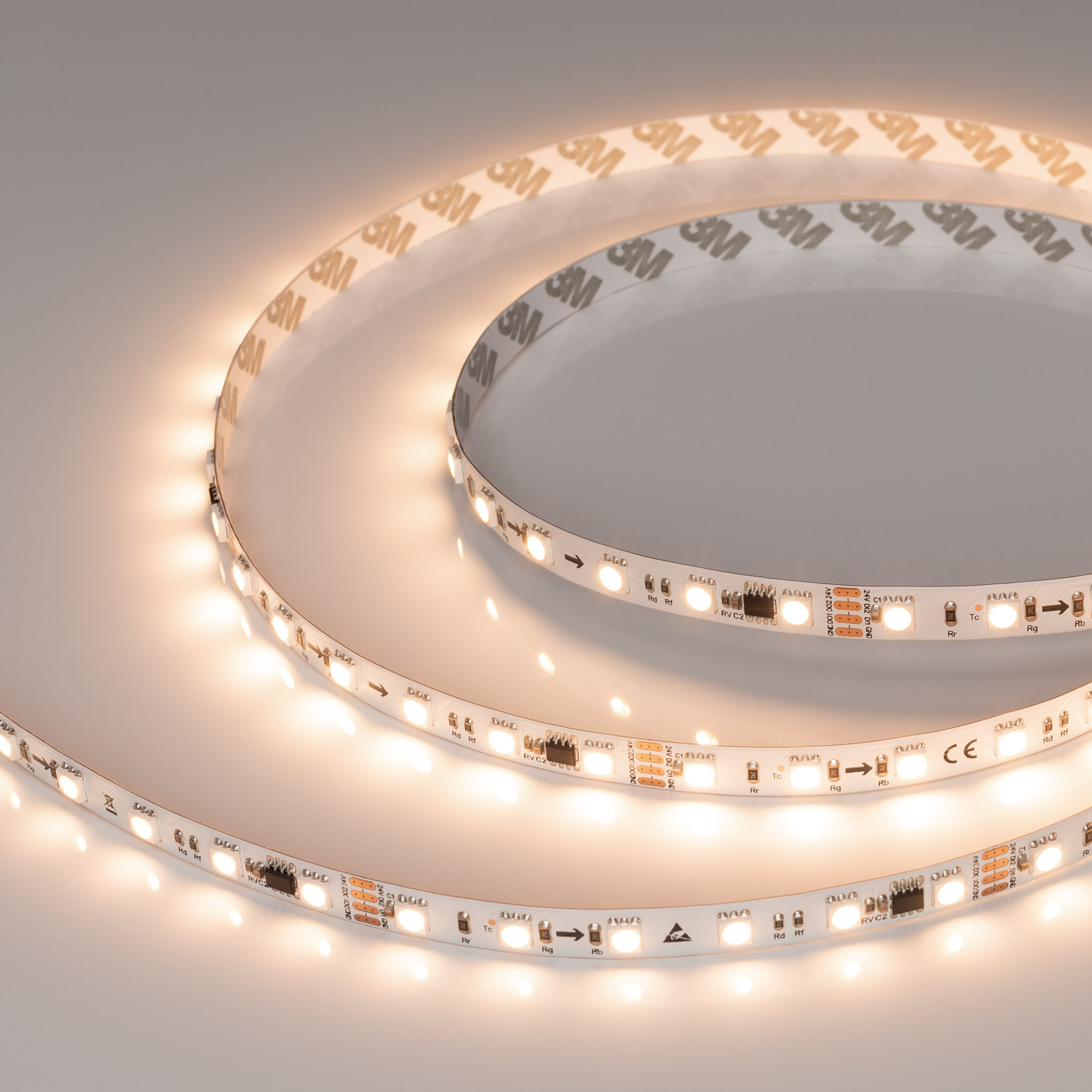 Лента SPI-B60-10mm 24V Warm3000-PX6-RAM