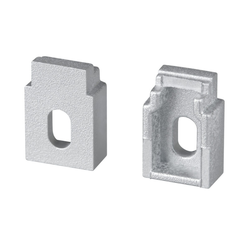 Заглушка WALL-FANTOM-BENT-W10-SIDE с отверстием
