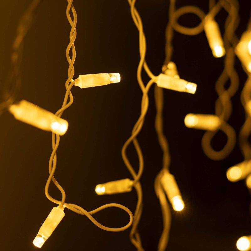 Светодиодная гирлянда ARD-EDGE-CLASSIC-2400x600-WHITE-88LED-FLASH Warm/Warm