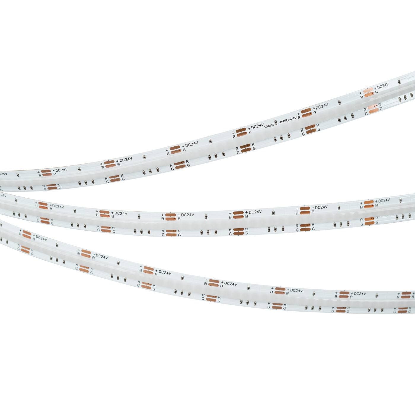 Лента COB-X840-10mm 24V RGB