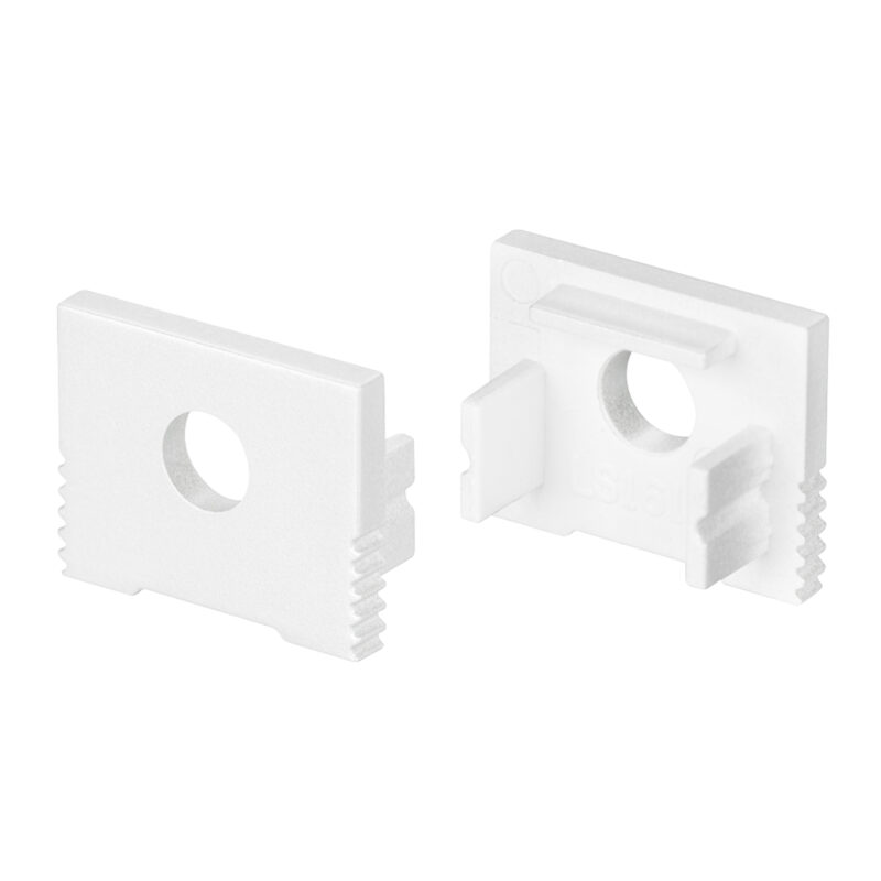 Заглушка SL-SLIM-H13M WHITE с отверстием