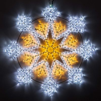 Фигура светодиодная ARD-SNOWFLAKE-M12-900x900-576LED White/Warm
