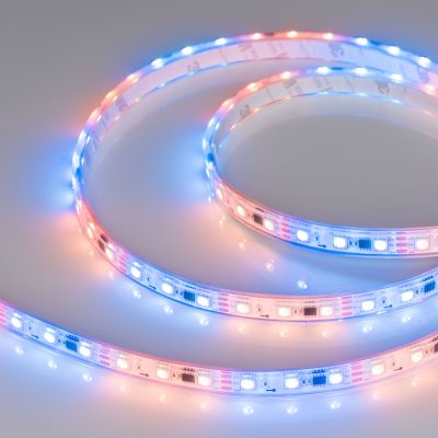 Лента герметичная SPI-P-B60-12mm 12V RGB-PX3