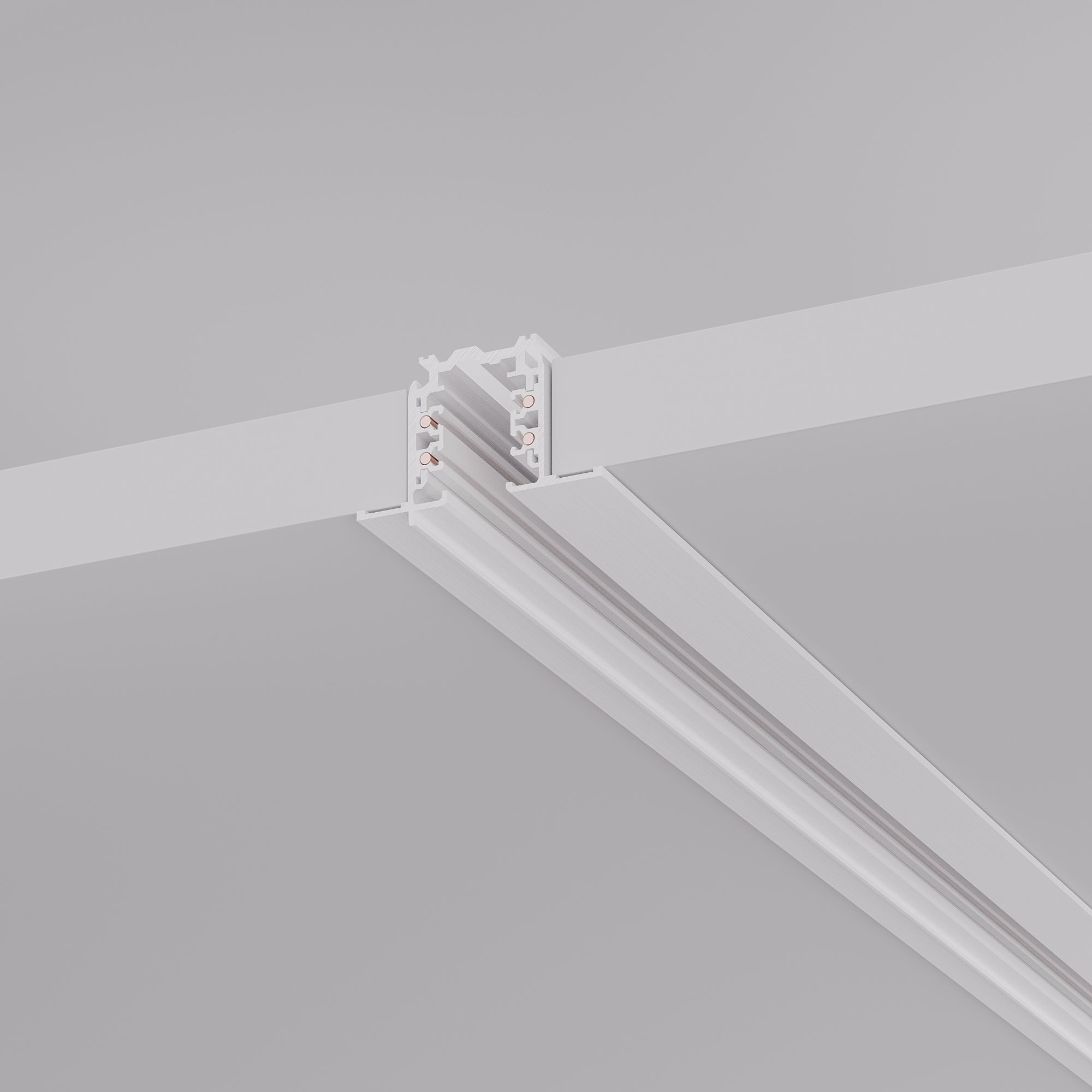 Трек встраиваемый LGD-4TR-TRACK-F-3000-WH-M