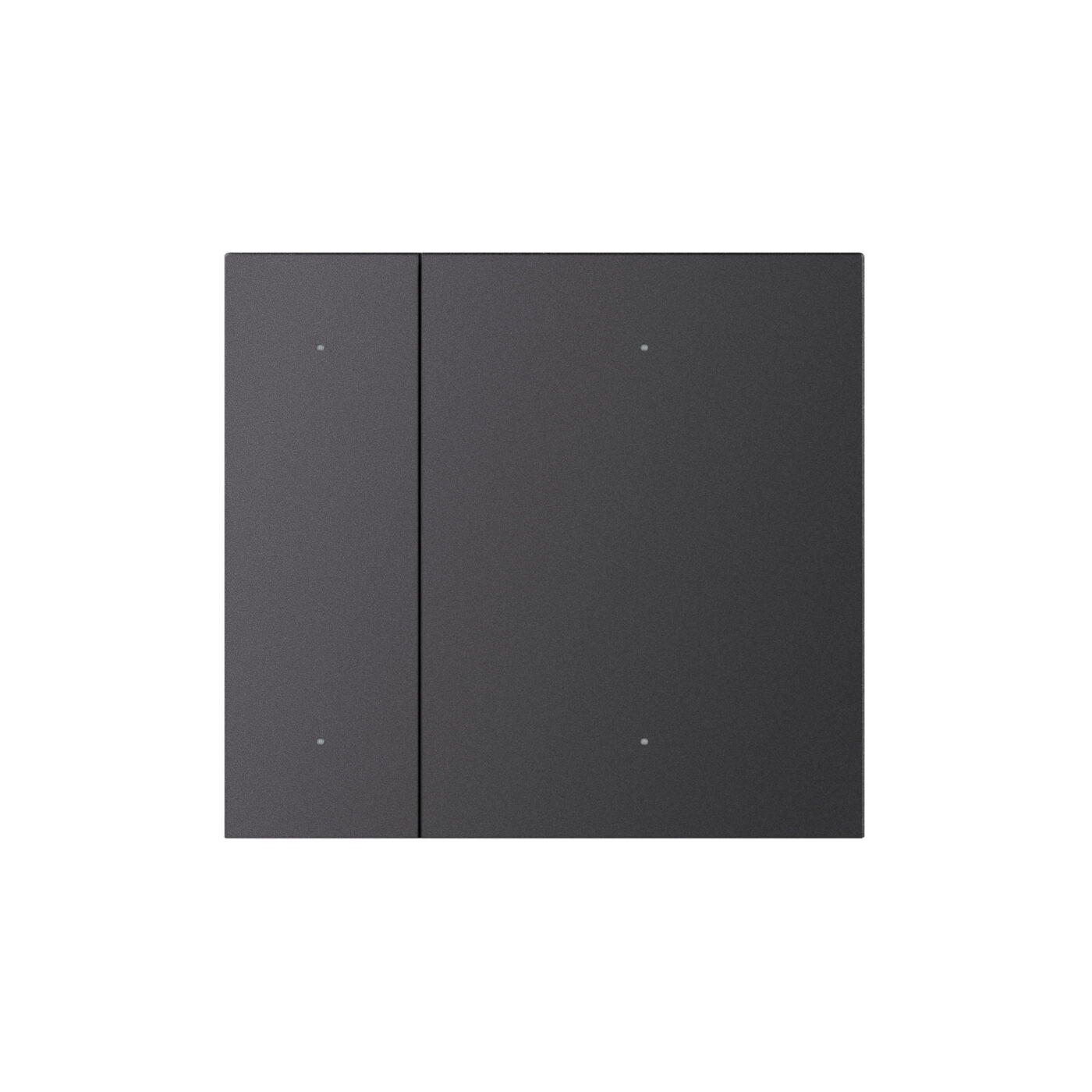INTELLIGENT ARLIGHT Накладка панели KNX-23-2G-SUF Dark Grey