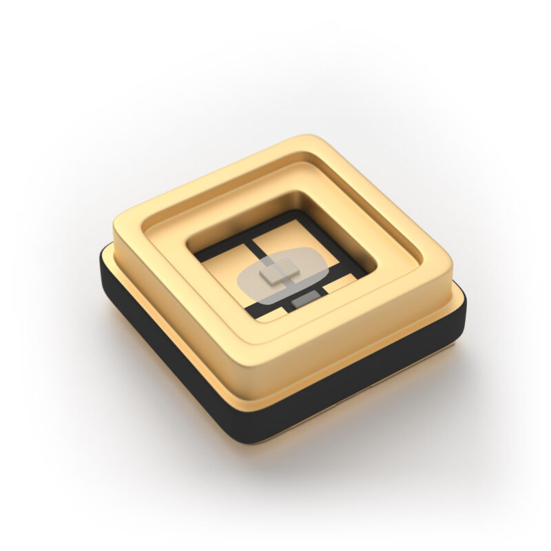 Светодиод ARL-3535-TWA-UVA+C DUAL