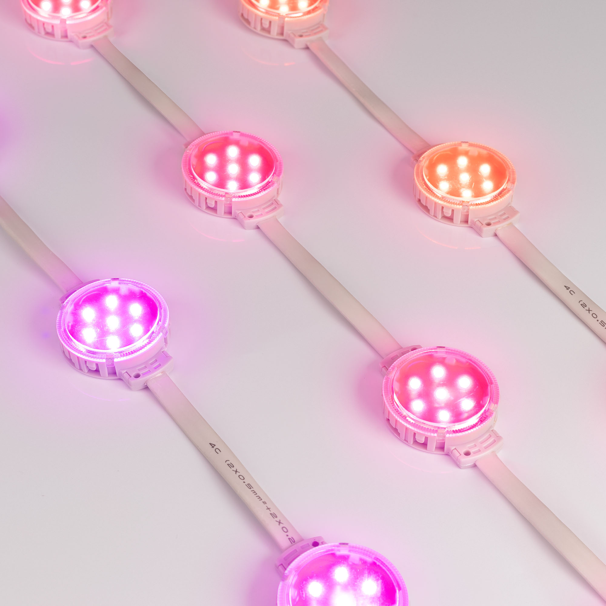 Модуль управляемый SPI-F7-D50 24V RGB-RAM-Auto