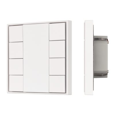 INTELLIGENT ARLIGHT Кнопочная панель KNX-301-22-8-SH-IN White