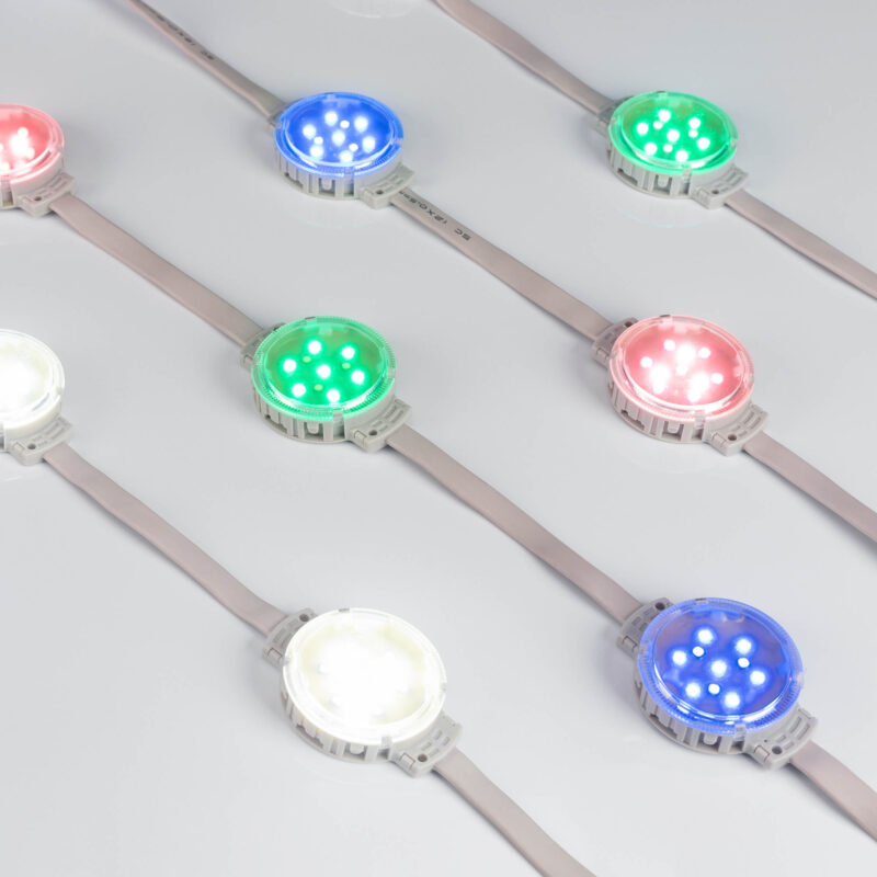 Модуль управляемый DMX-F10-D50 24V RGBW