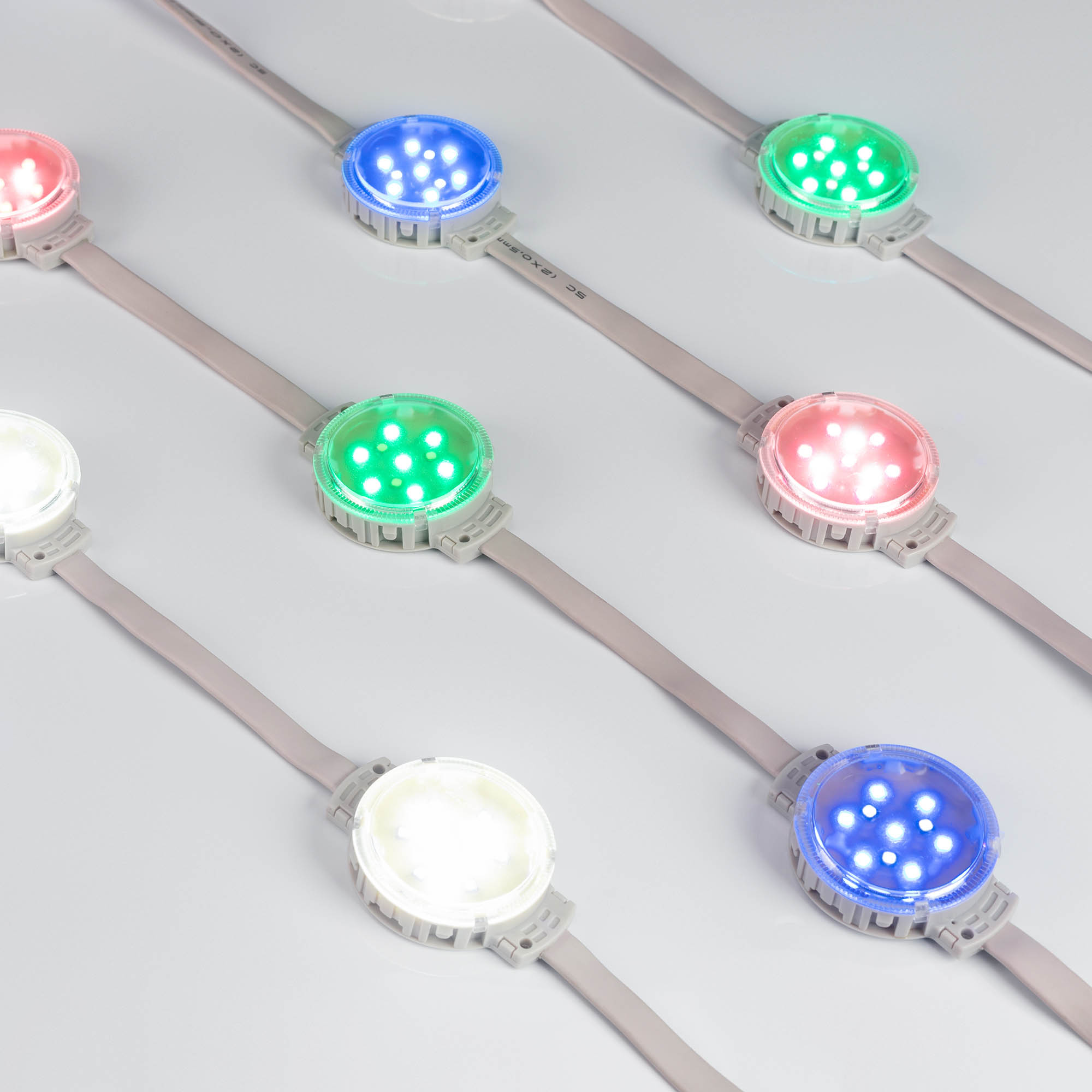 Модуль управляемый DMX-F10-D50 24V RGBW-Day