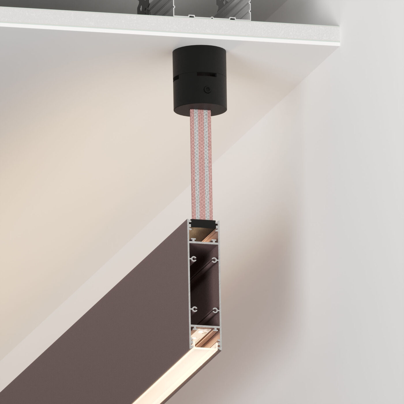 Профиль SL-LINE-25100-DUAL-2500 ROSE CHAMPAGNE