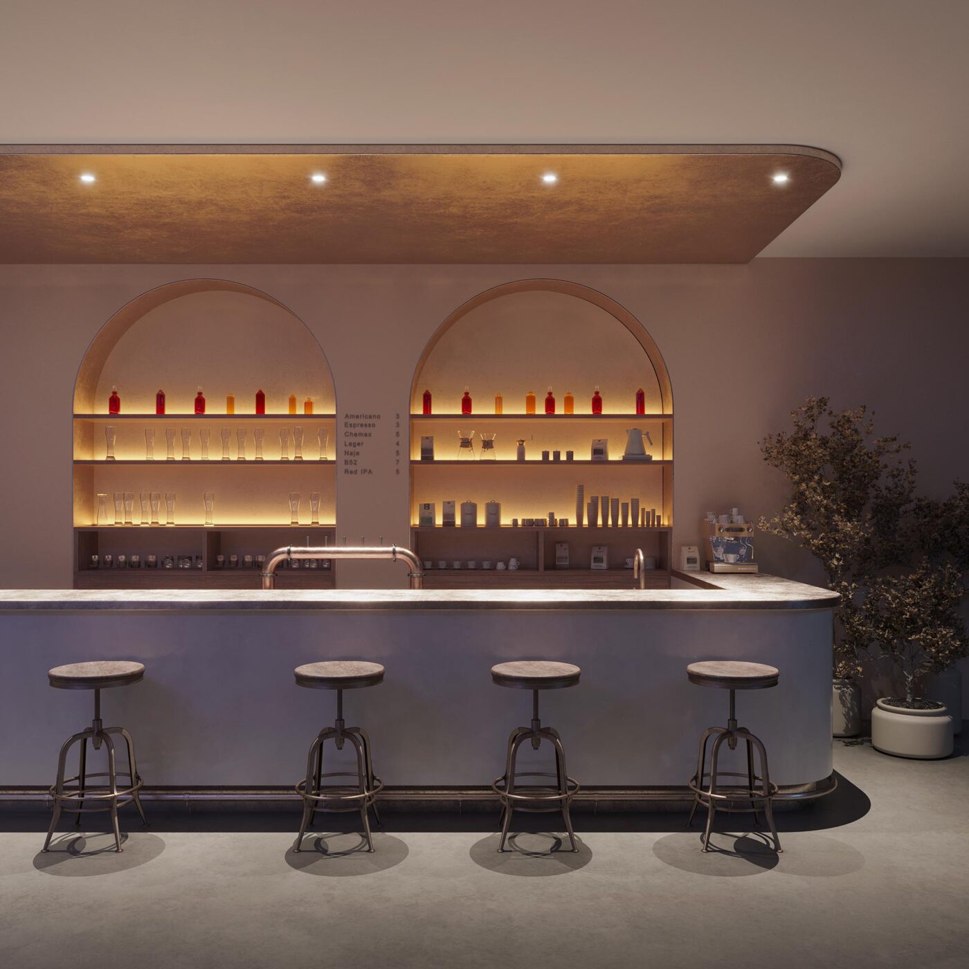 Светильник MS-ATLAS-BUILT-R58-10W Warm3000