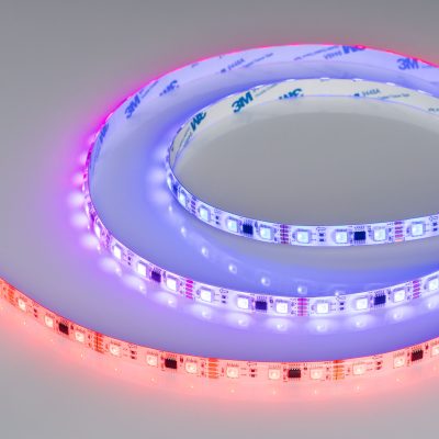 Лента герметичная DMX-SE-B60-10mm 12V RGB-PX3