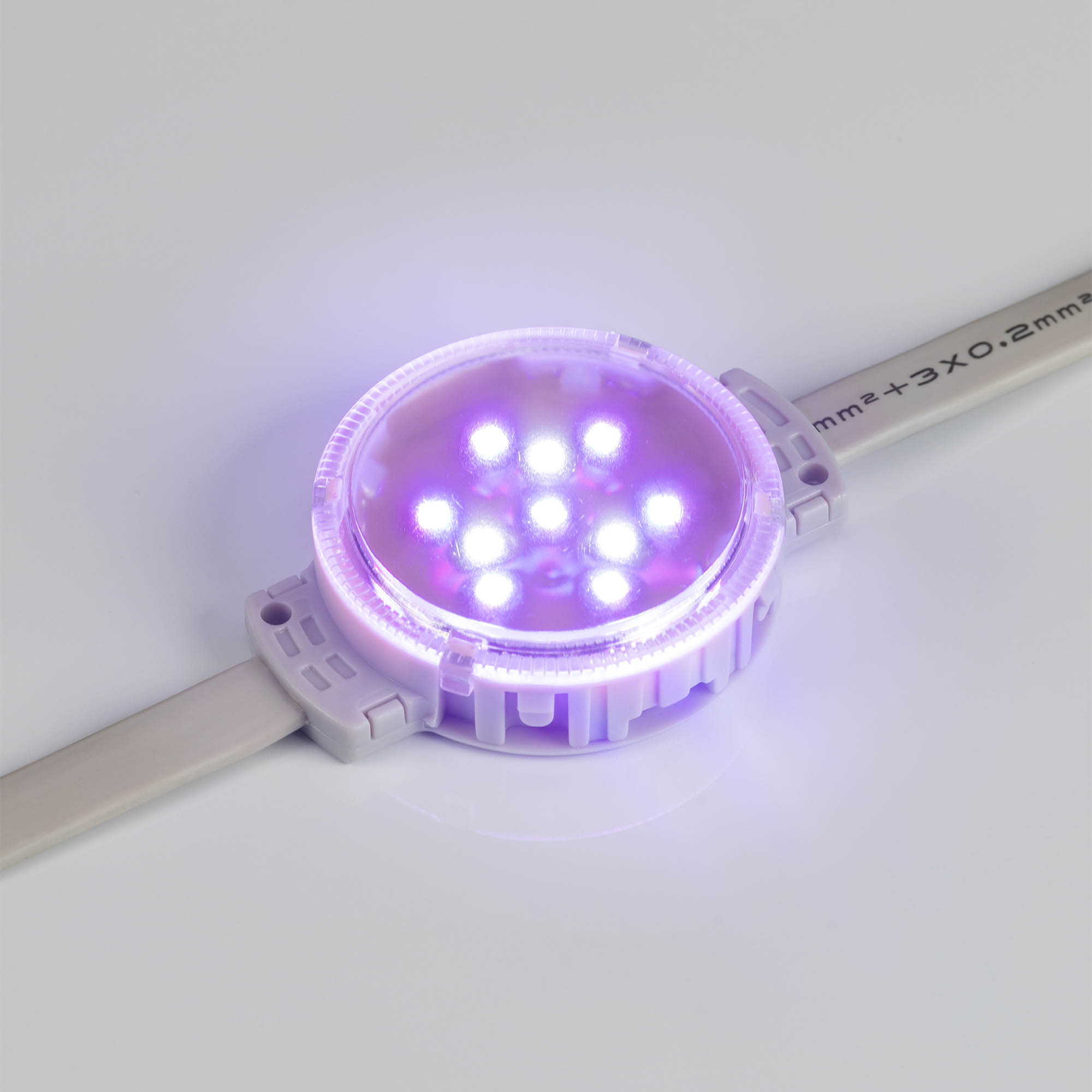 Модуль управляемый DMX-F10-D50 24V RGBW