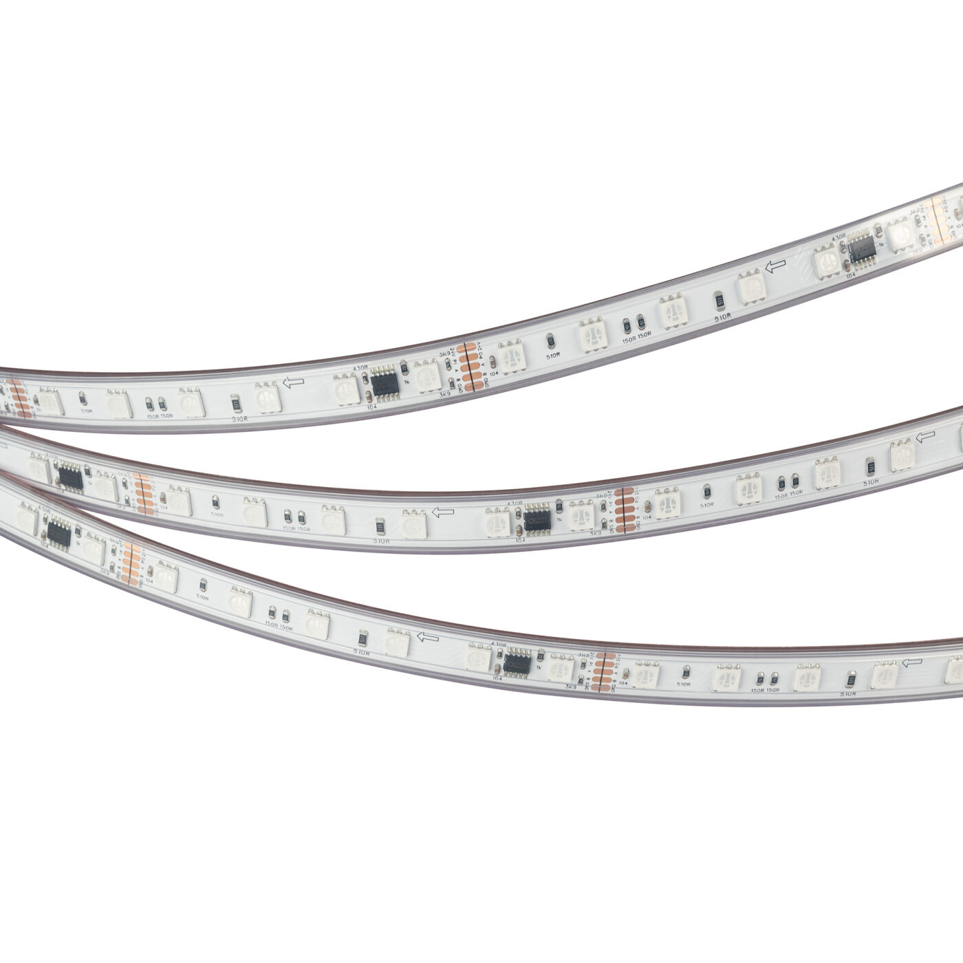 Лента герметичная DMX-PS-B60-12mm 24V RGB-PX6