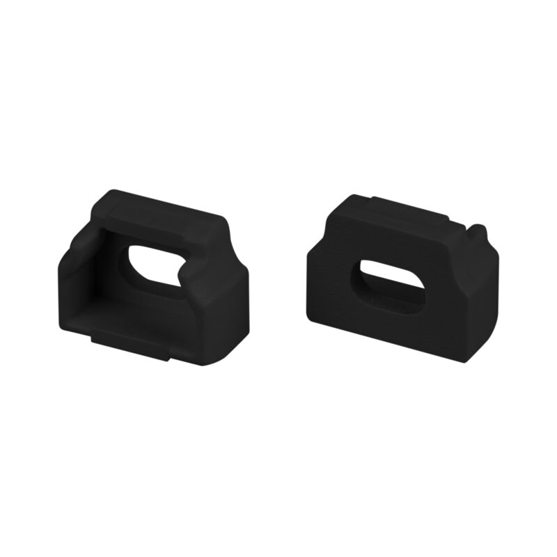 Заглушка СEIL-S12-SHADOW-20-SIDE BLACK с отверстием