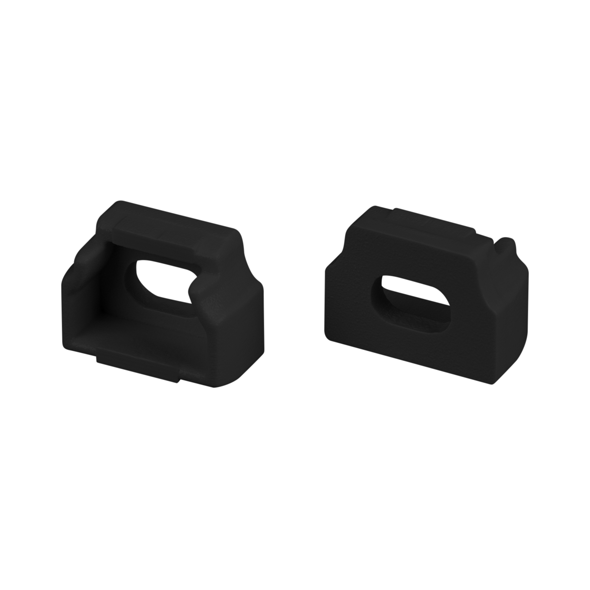 Заглушка СEIL-S12-SHADOW-20-SIDE BLACK с отверстием