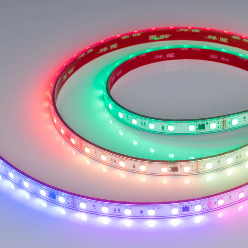 Лента герметичная DMX-PFS-B60-12mm 24V RGB-PX6