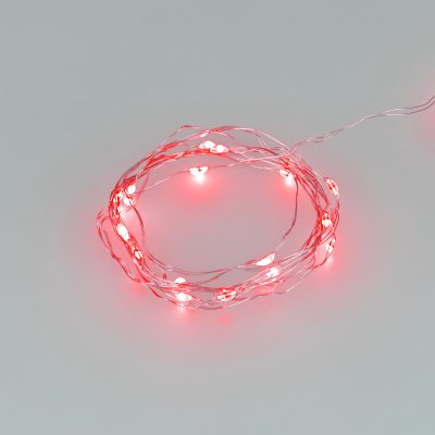 Светодиодная гирлянда ARD-DEW-HOME-2000-CLEAR-20LED-STD Red