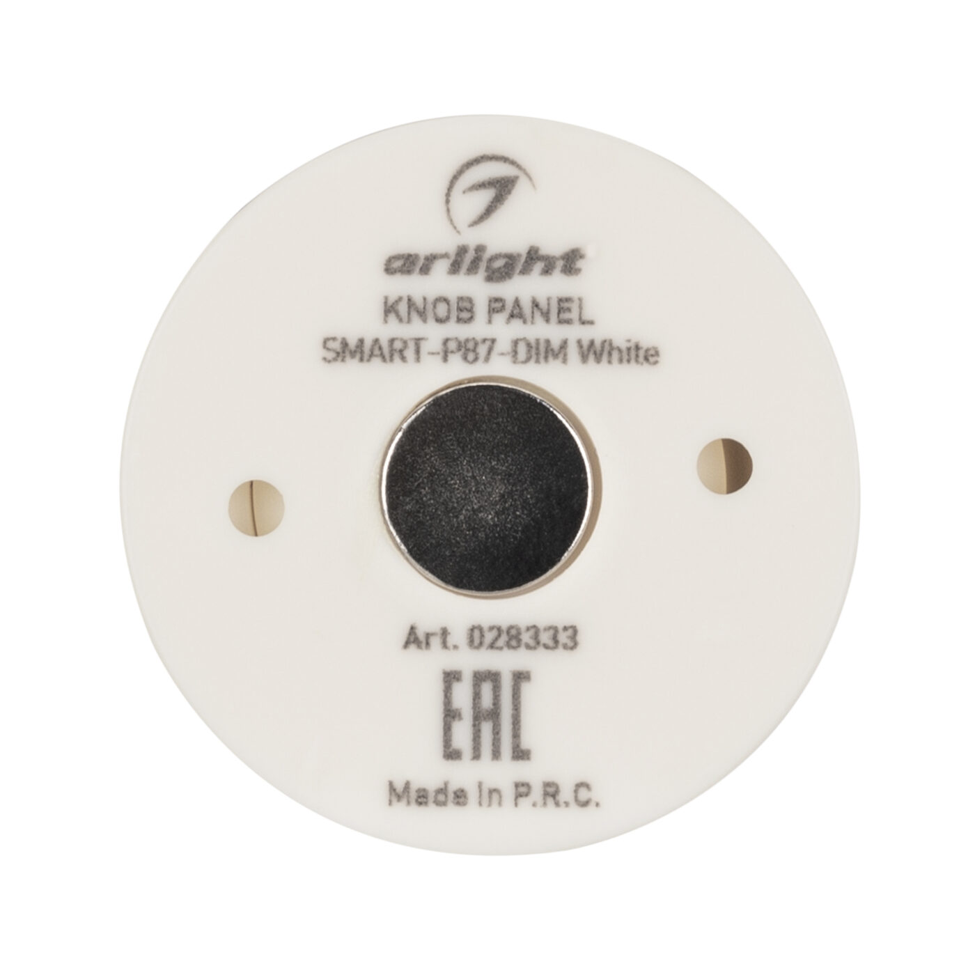 Панель Knob SMART-P87-DIM White