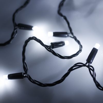 Светодиодная гирлянда ARD-STRING-PRO-10000-BLACK-100LED-STD WHITE