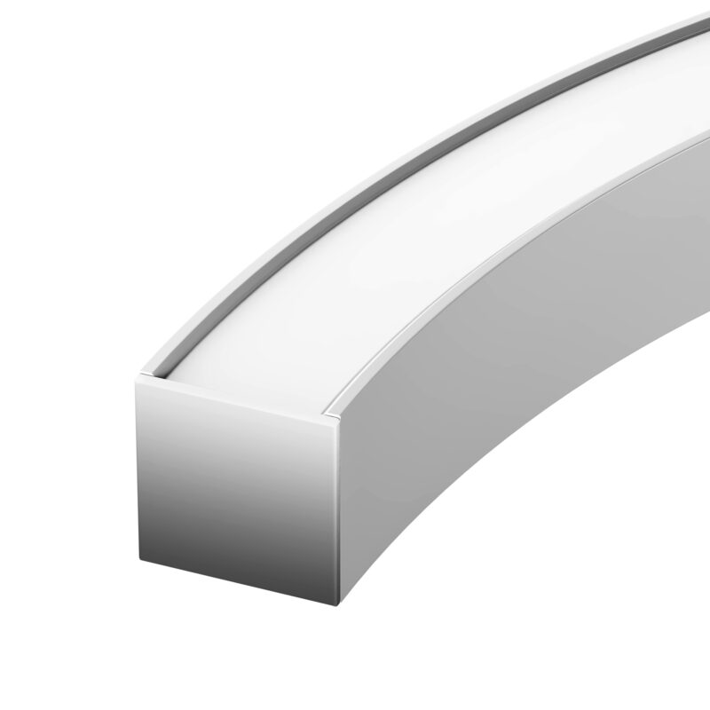 Профиль LINE-3535-BENT-SIDE-2000 ANOD