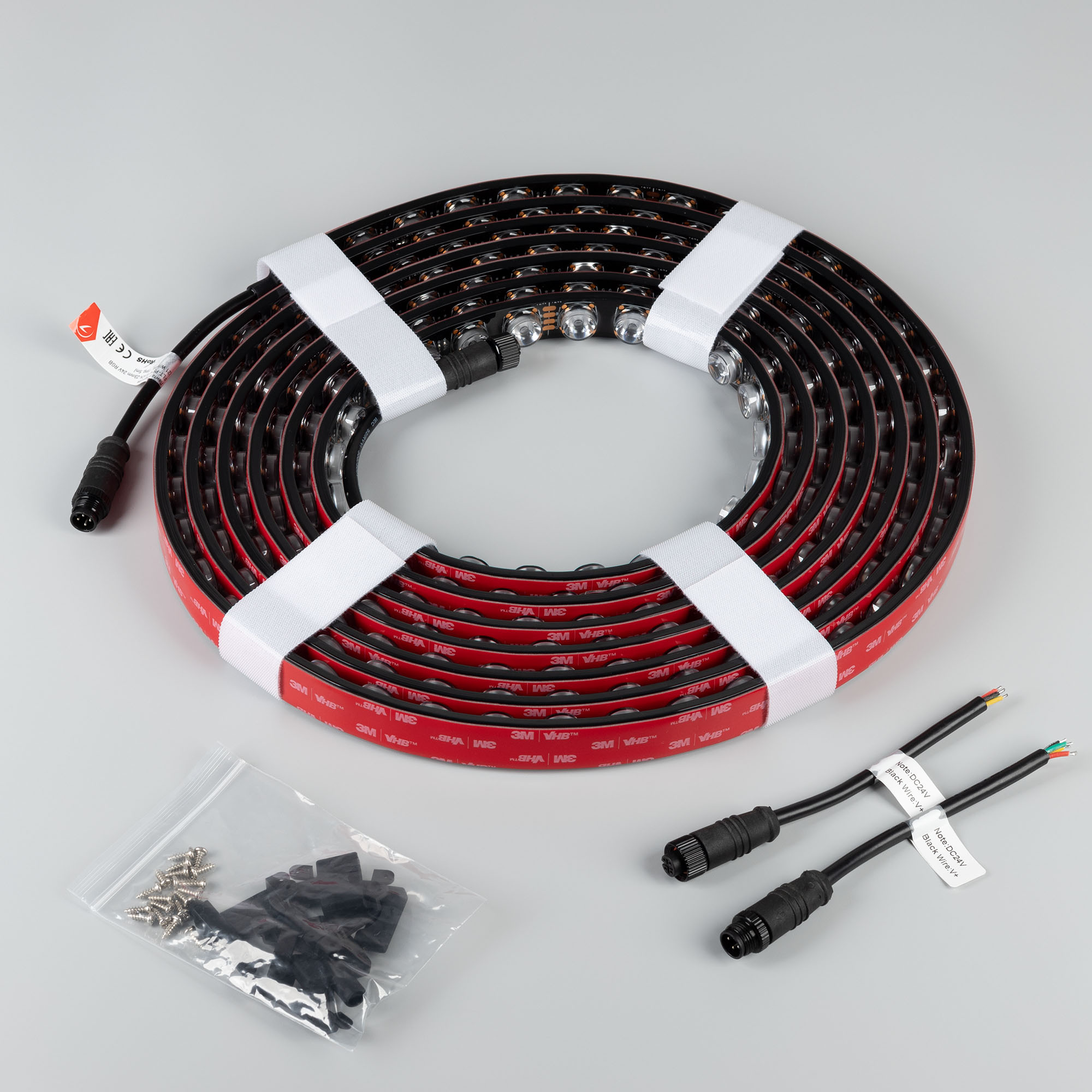 Лента герметичная FLT-PS-S42-BLACK-23mm 24V RGB