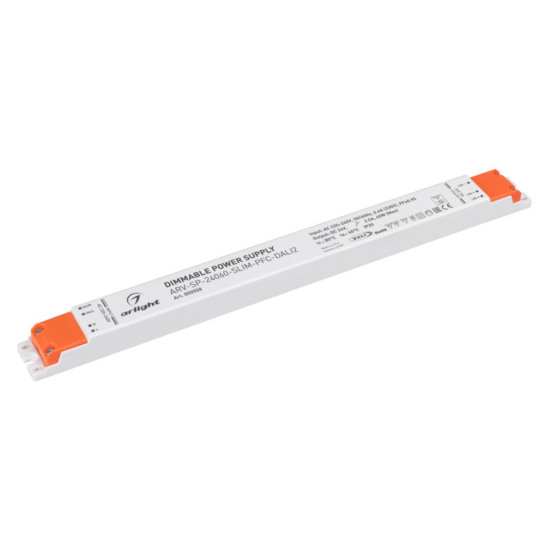 Блок питания ARV-SP-24060-SLIM-PFC-DALI2
