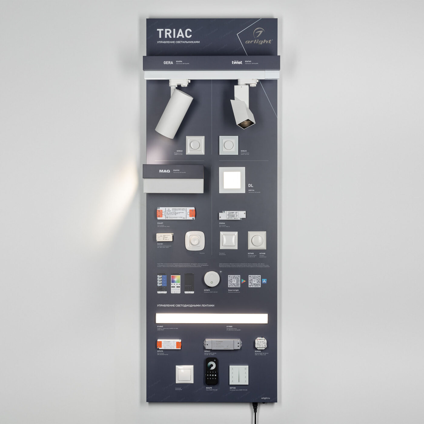 Стенд Системы Управления TRIAC 1760x600mm