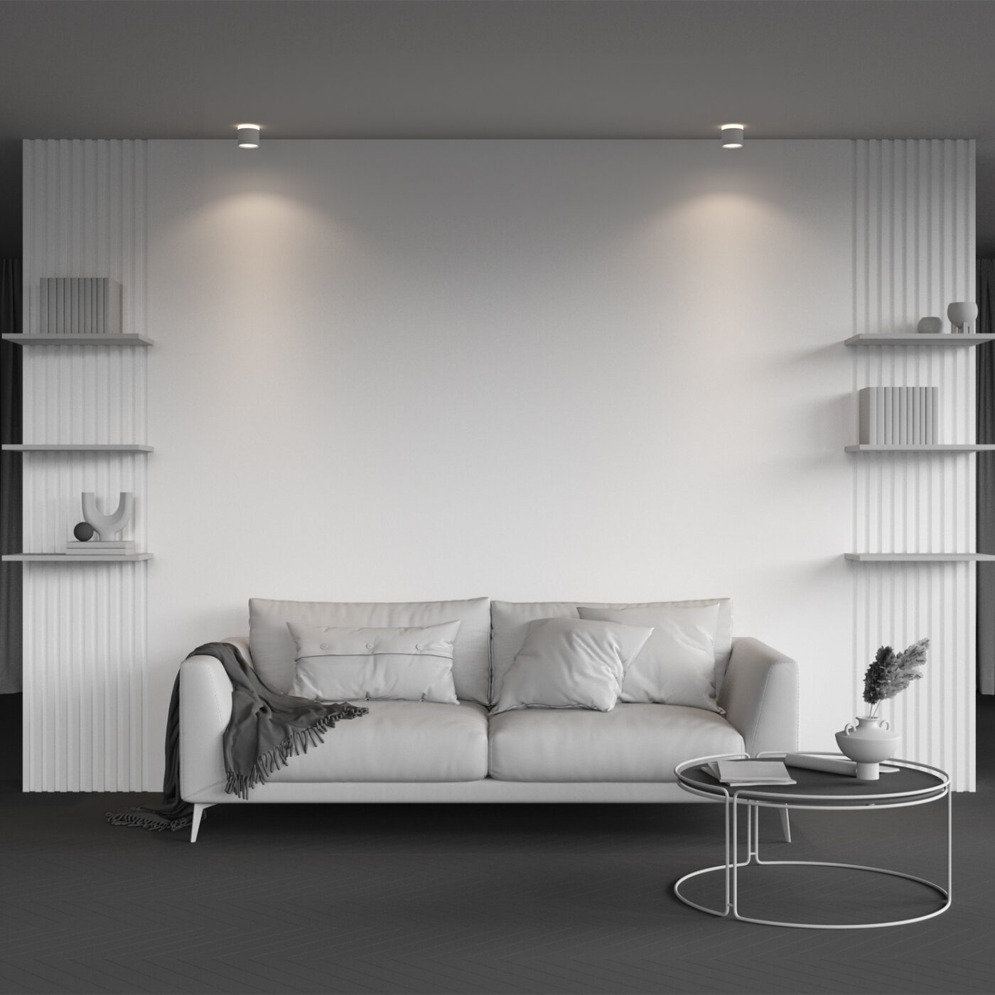 Потолочный светильник Technical C120CL-GX53-W