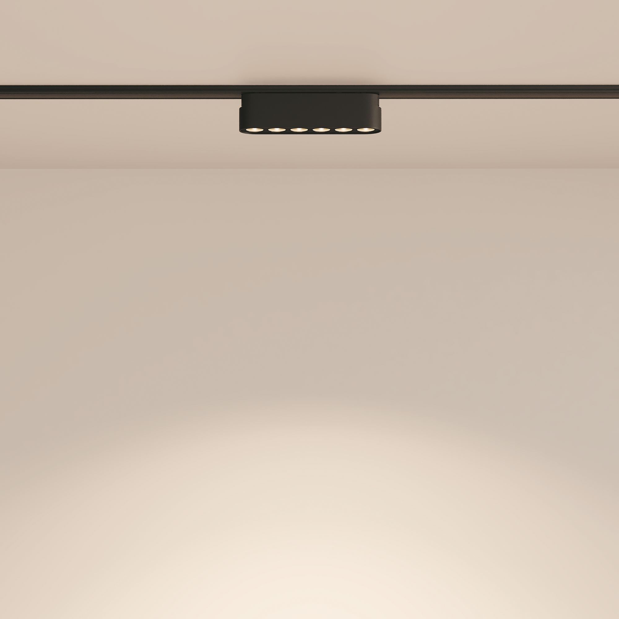 Трековый светильник Technical TR082-1-6W4K-M-B