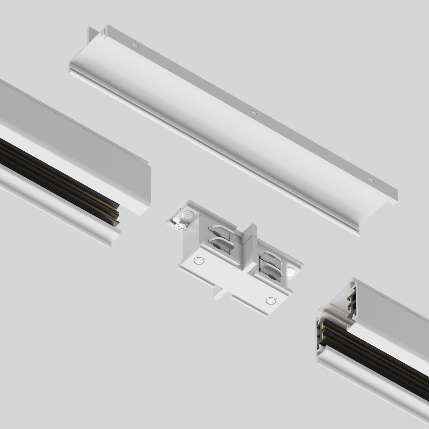 Комплектующие для накладной трековой системы Technical TRA005TL-31W