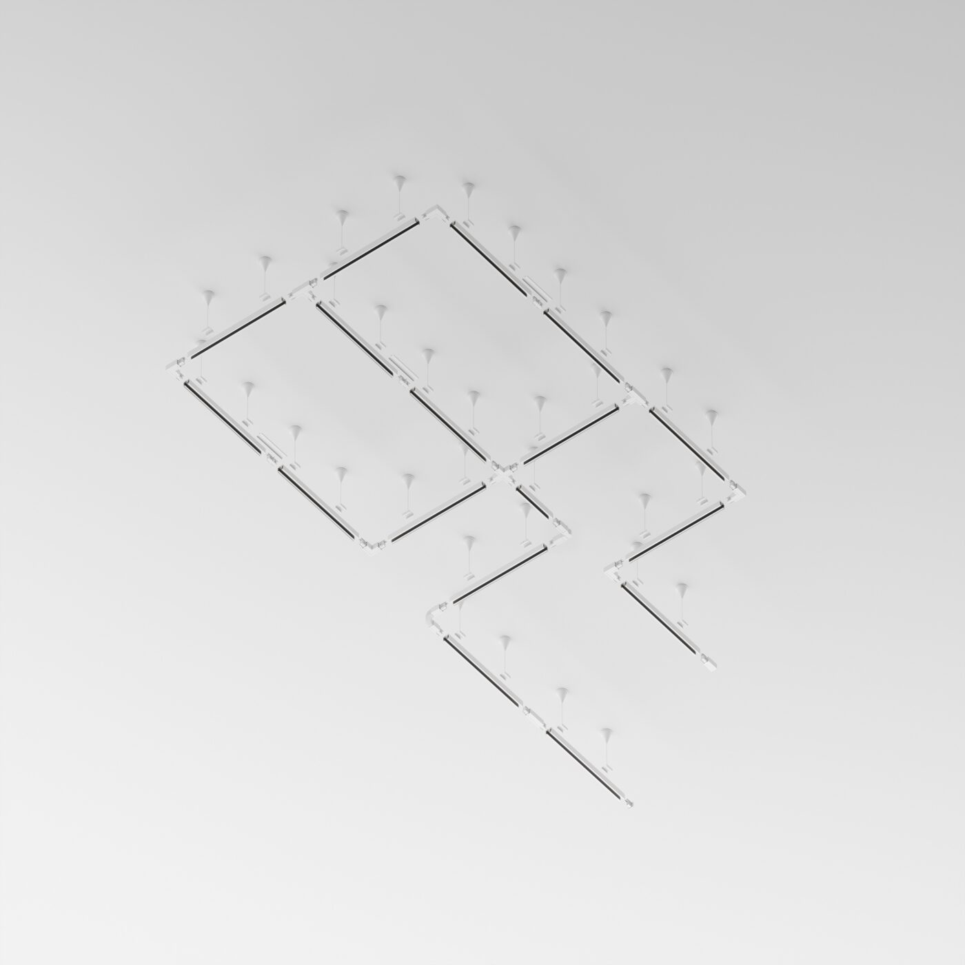 Шинопровод накладной/подвесной Technical TRX005-311W