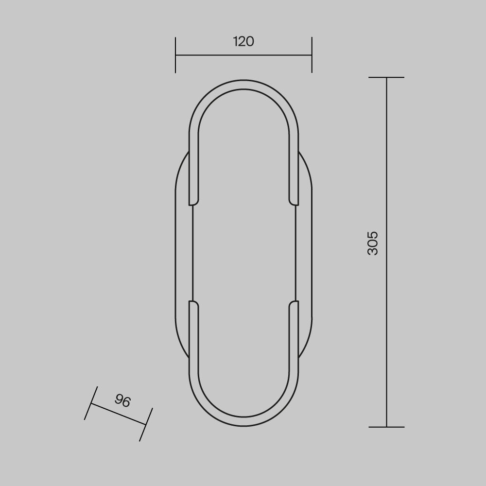 Настенный светильник (бра) Maytoni MOD099WL-01G3