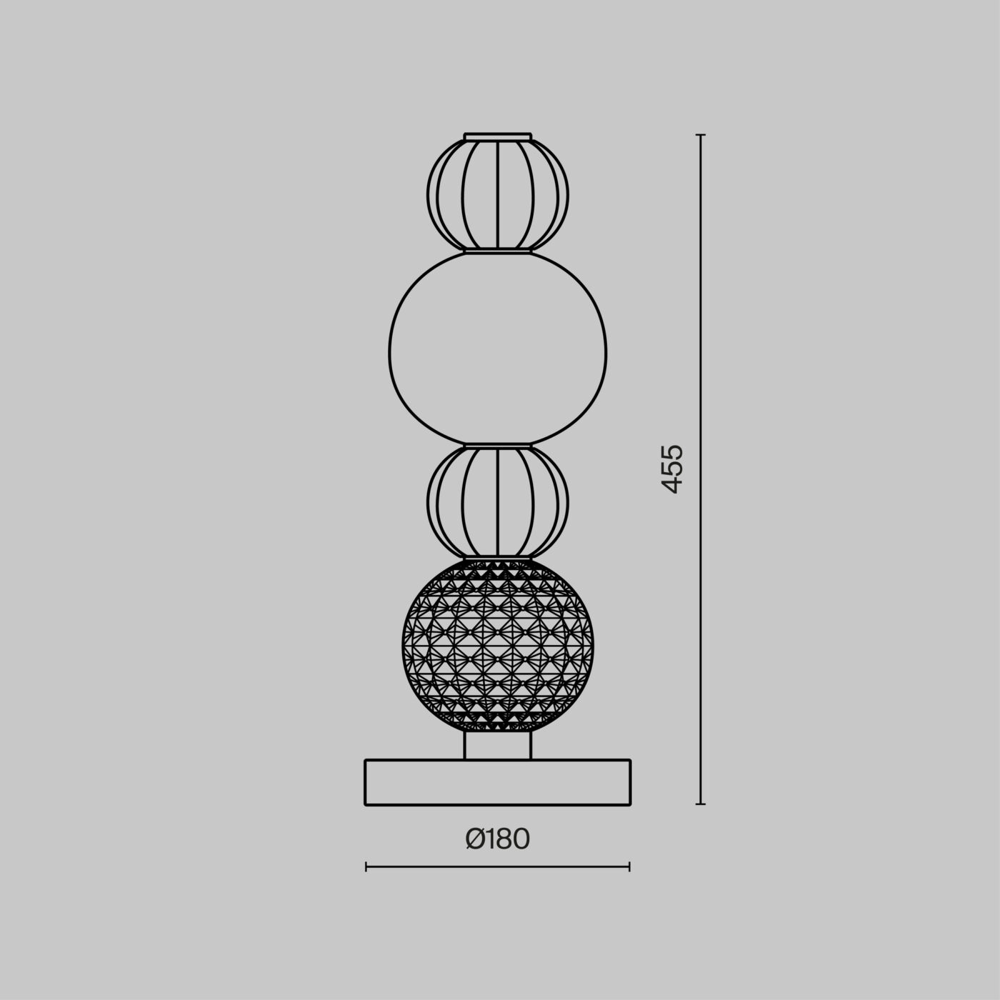 Настольный светильник Maytoni MOD301TL-L18G3K