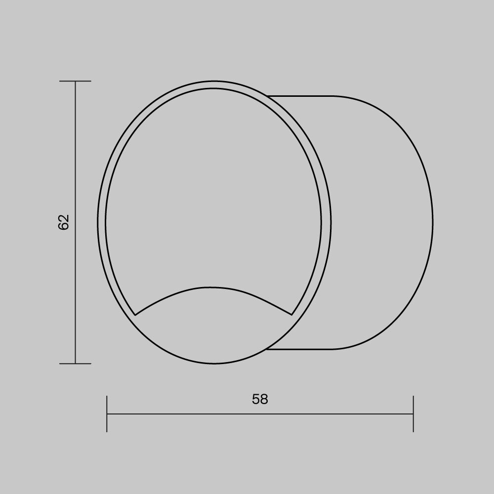Встраиваемый светильник Outdoor O035-L3B3K