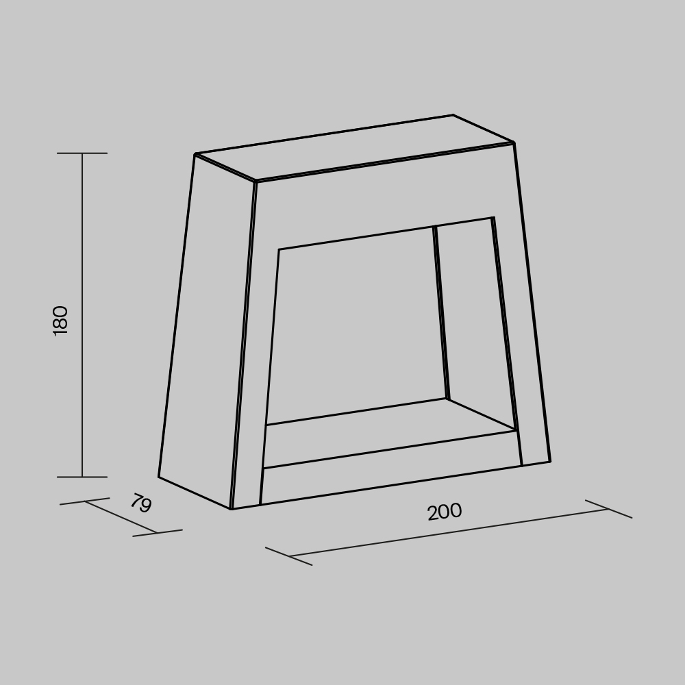 Настенный светильник (бра) Outdoor O464WL-L18GF3K