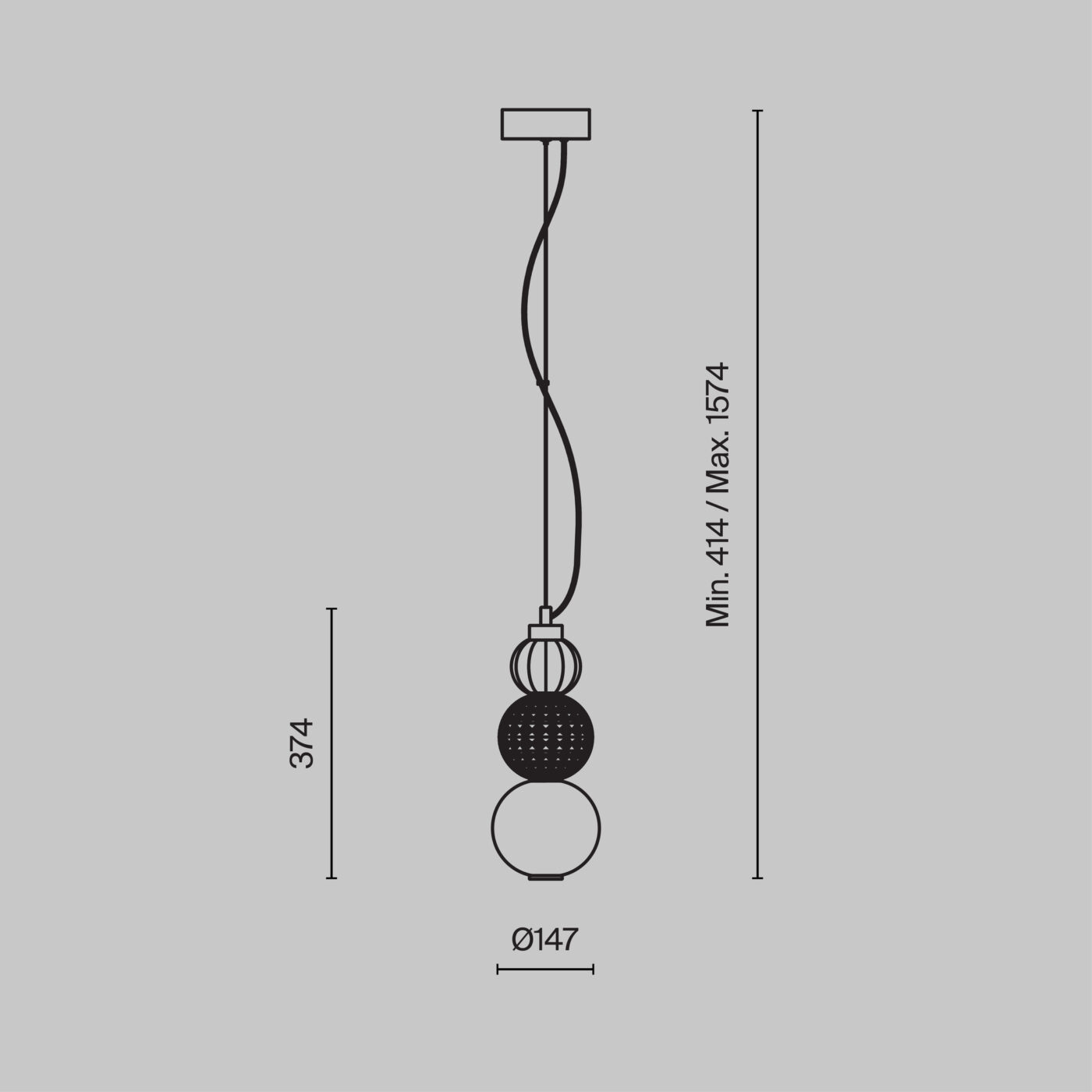 Подвесной светильник Maytoni P069PL-L16CH3K