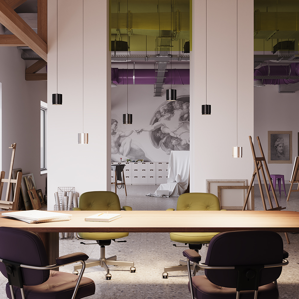 Подвесной светильник Technical P088PL-GX53-S